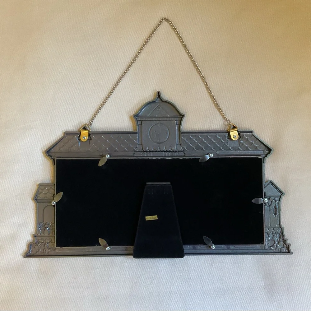 Silvertone Schoolhouse Picture Frame Keepsake Grades 1-12 NWT